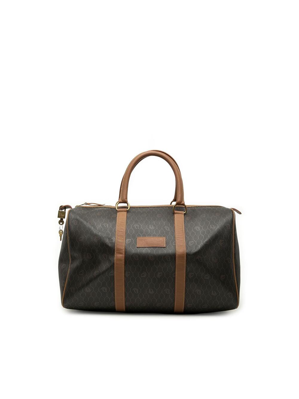 Dior Honeycomb Coated Canvas Boston Bag #360365D47B
